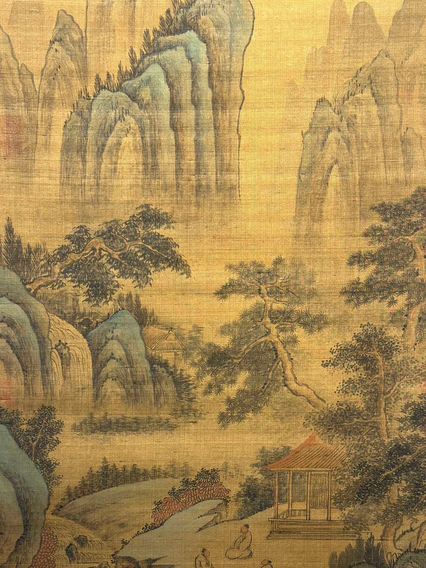 Chinese scroll painting Jing Hao