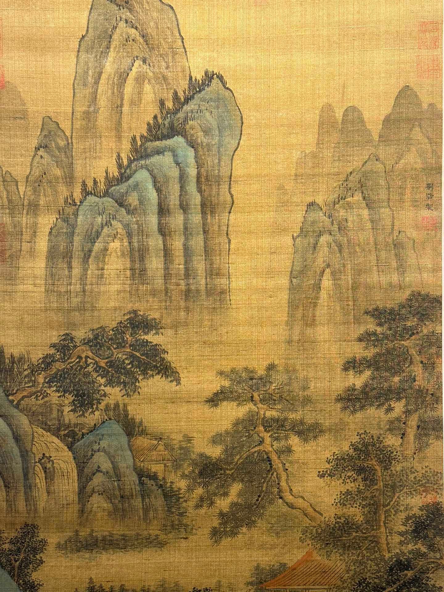 Chinese scroll painting Jing Hao