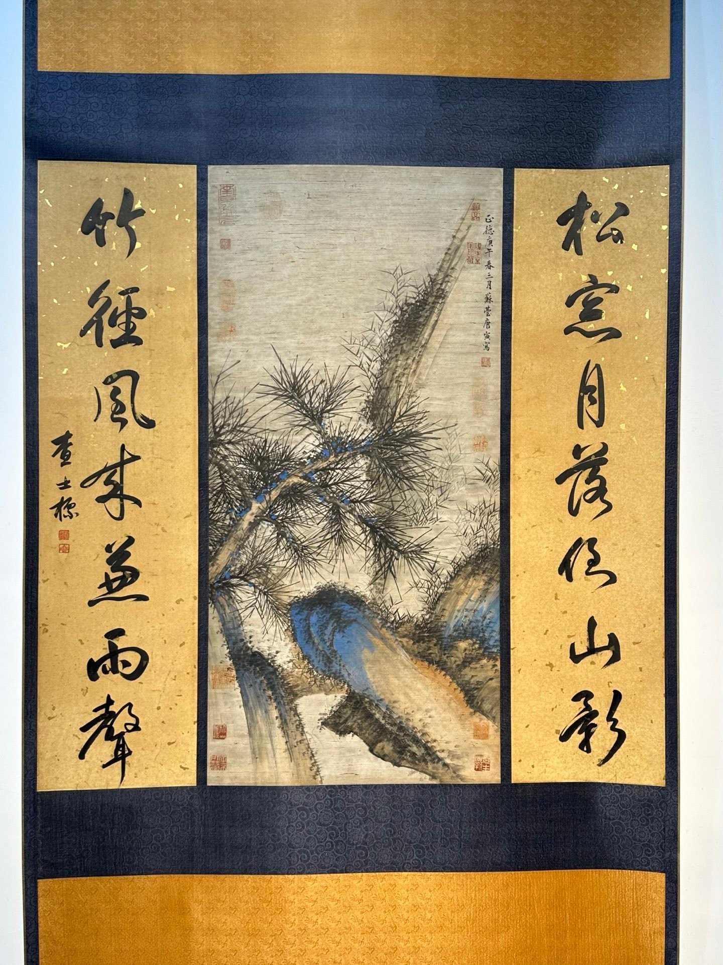 Chinese scroll painting Tang Yin