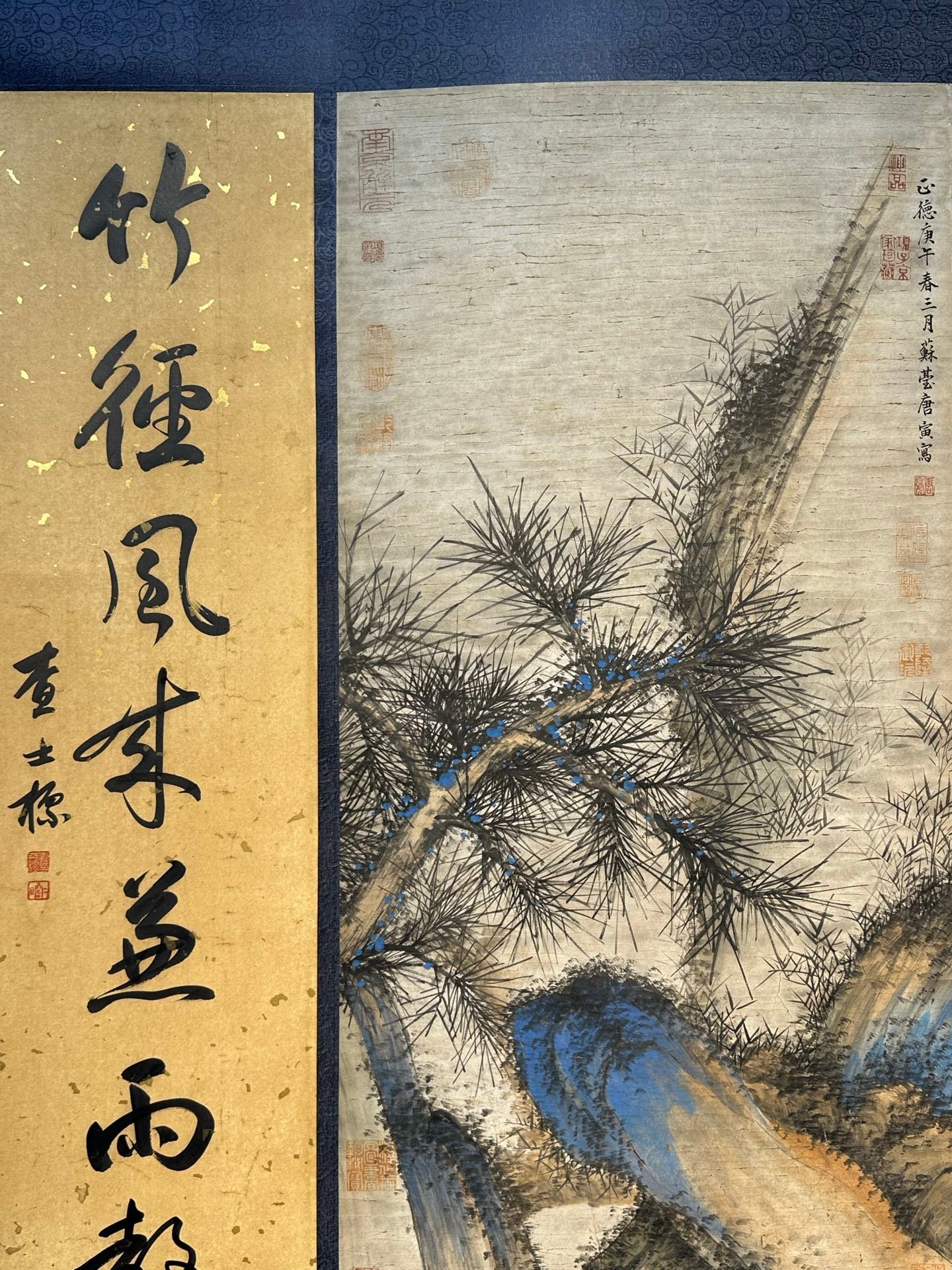 Chinese scroll painting Tang Yin