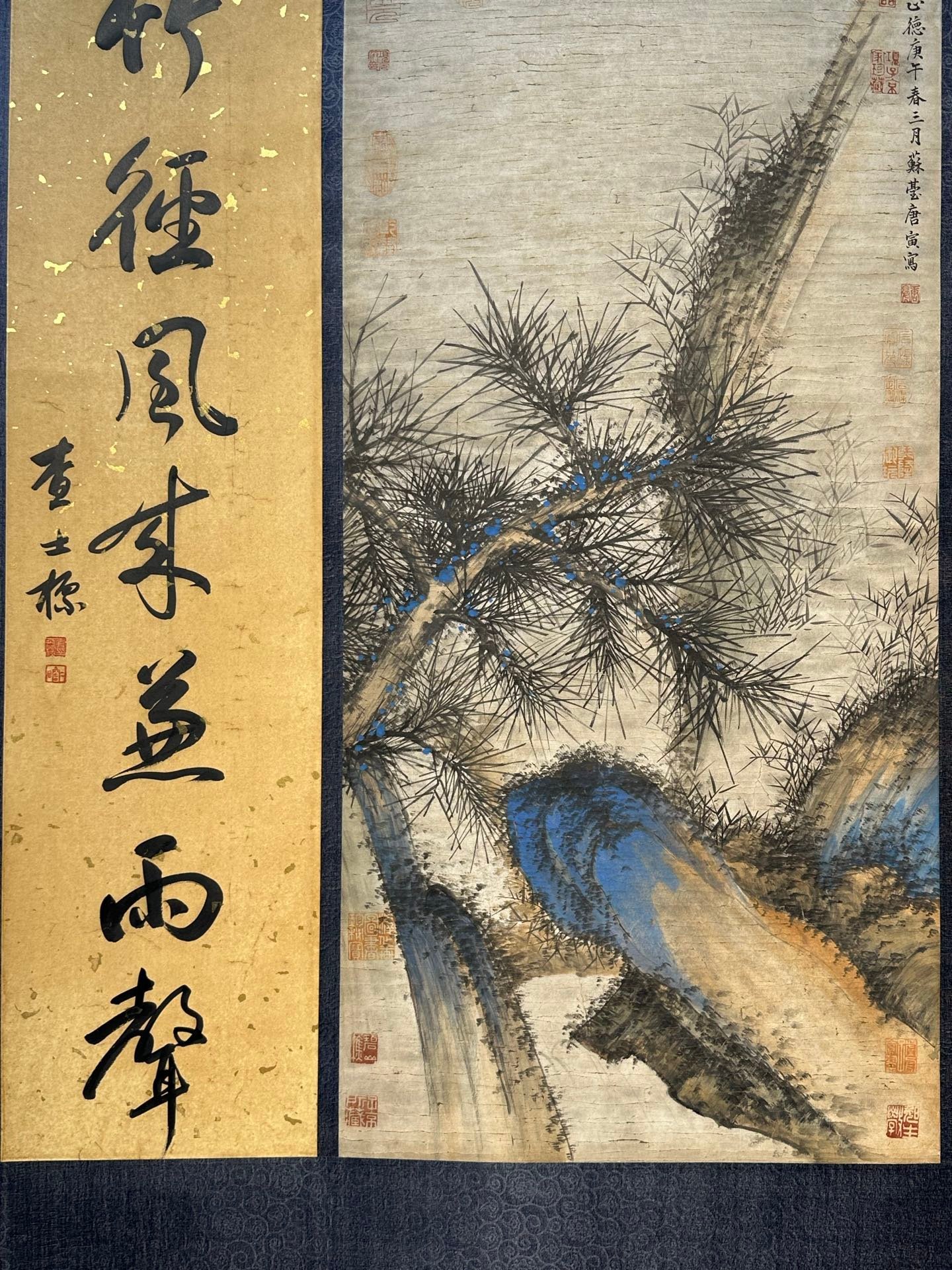 Chinese scroll painting Tang Yin