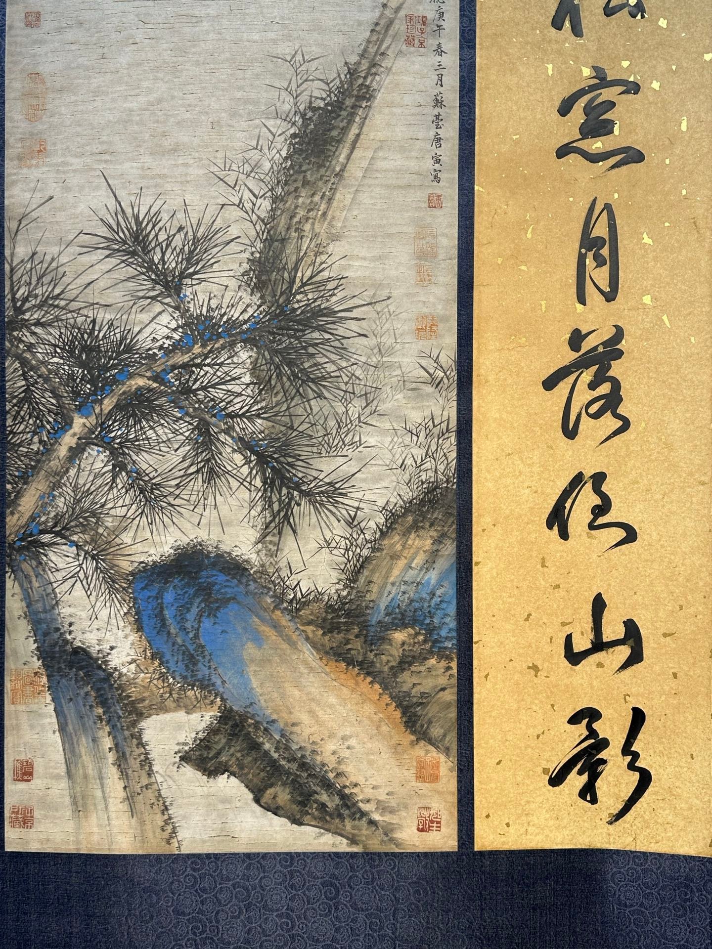 Chinese scroll painting Tang Yin