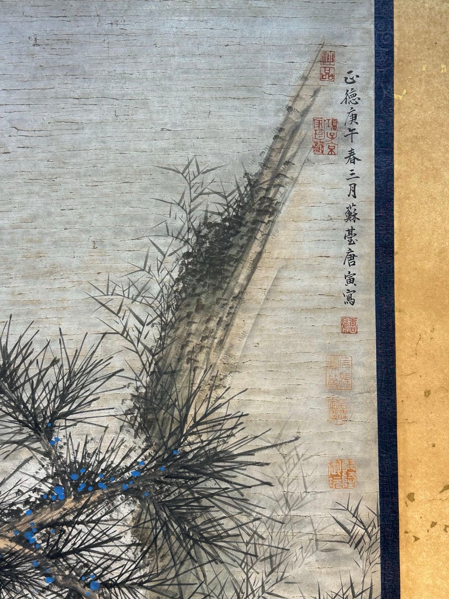 Chinese scroll painting Tang Yin