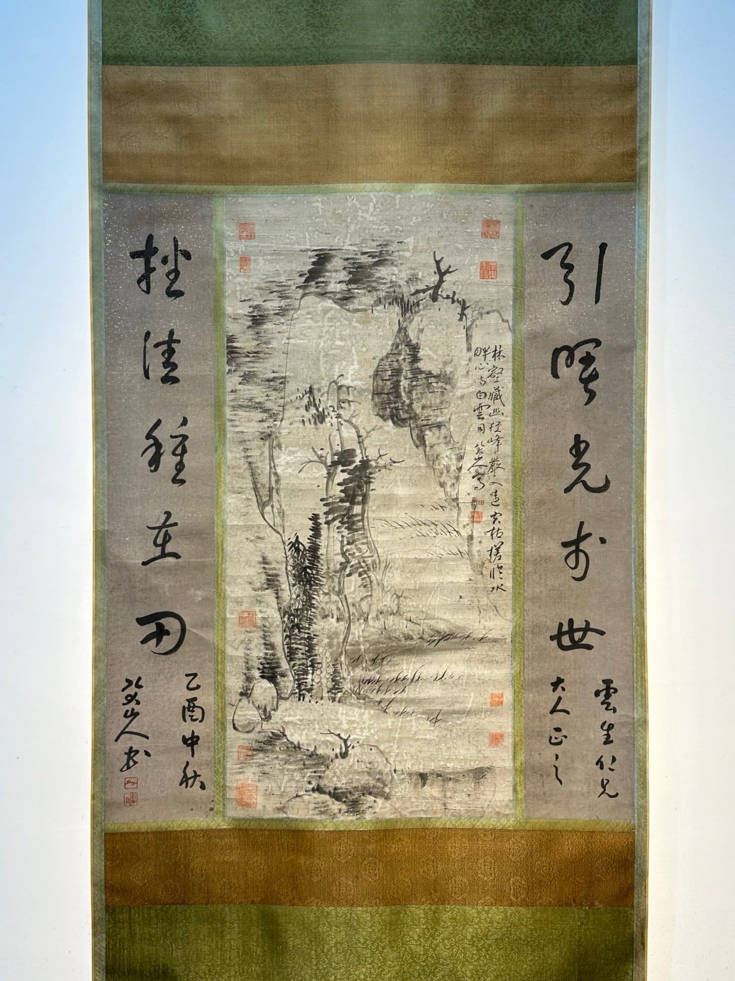 Chinese scroll painting Ba Da Shan Ren