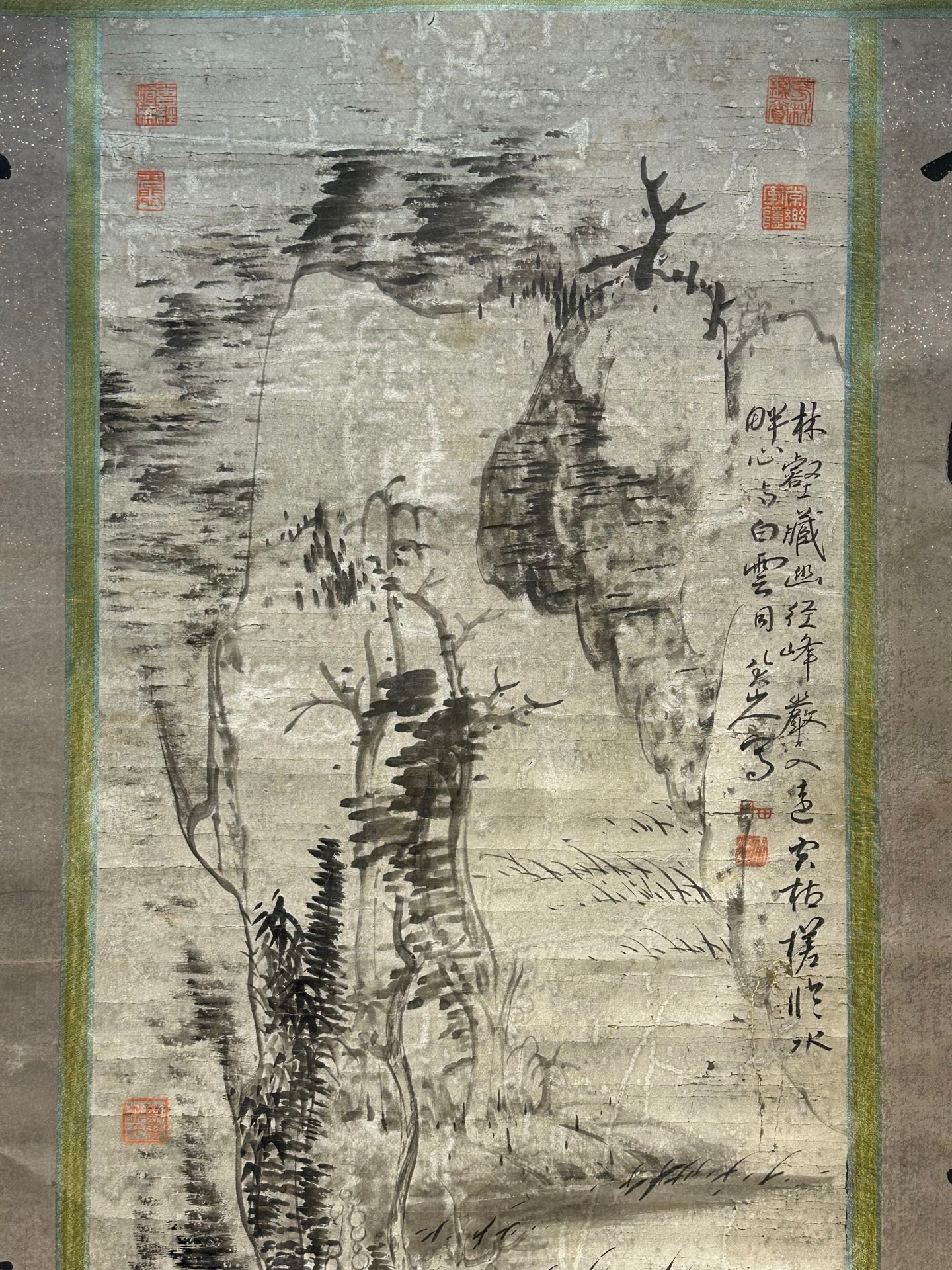 Chinese scroll painting Ba Da Shan Ren