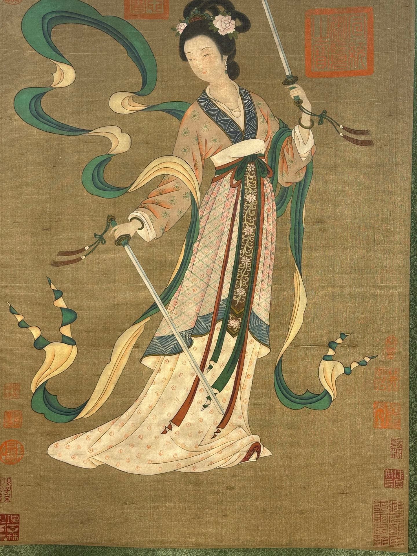 Chinese scroll painting Tang Yin