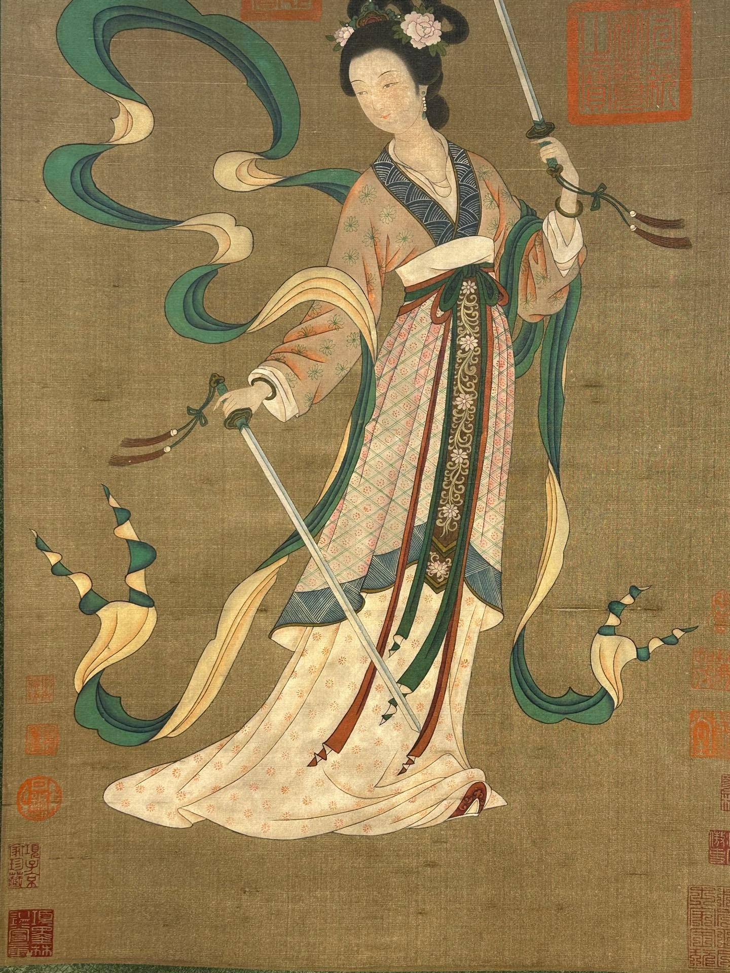 Chinese scroll painting Tang Yin