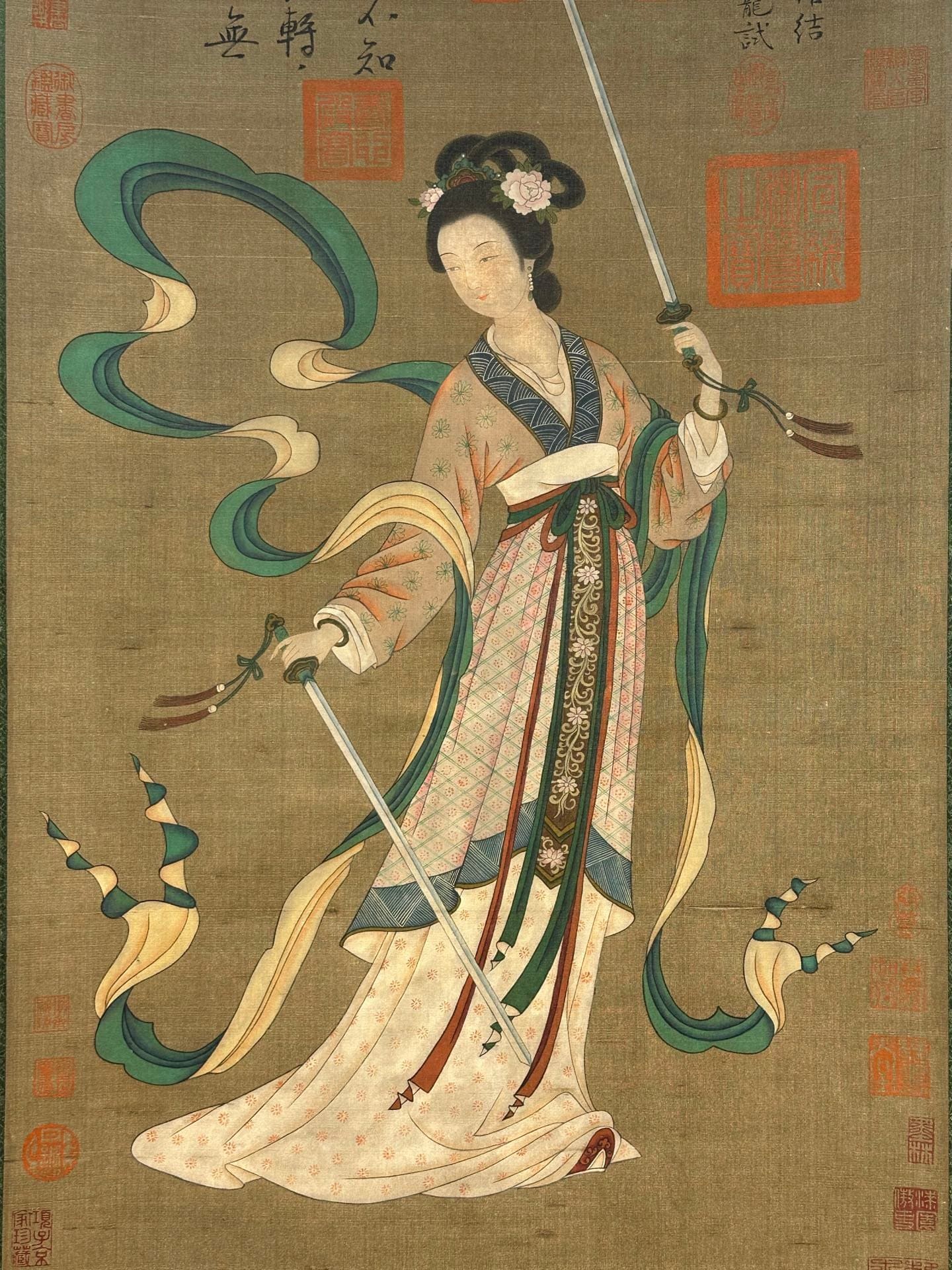 Chinese scroll painting Tang Yin