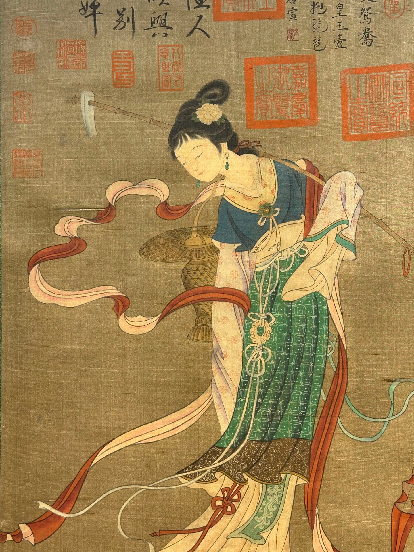 Chinese scroll painting Tang Yin