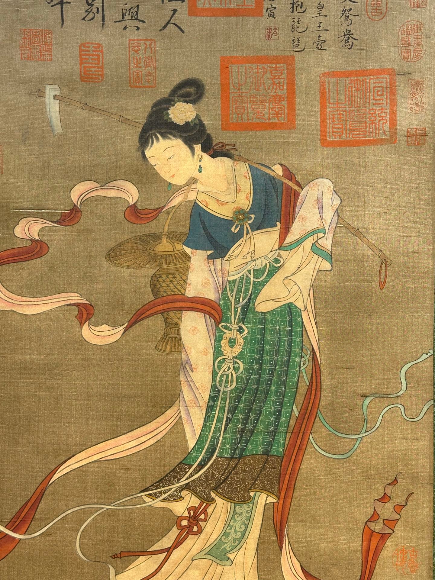 Chinese scroll painting Tang Yin
