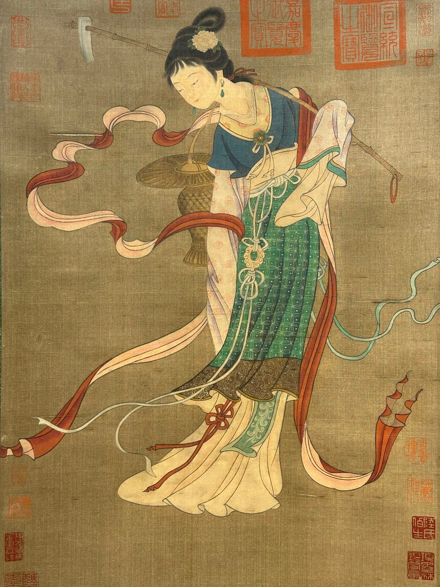 Chinese scroll painting Tang Yin