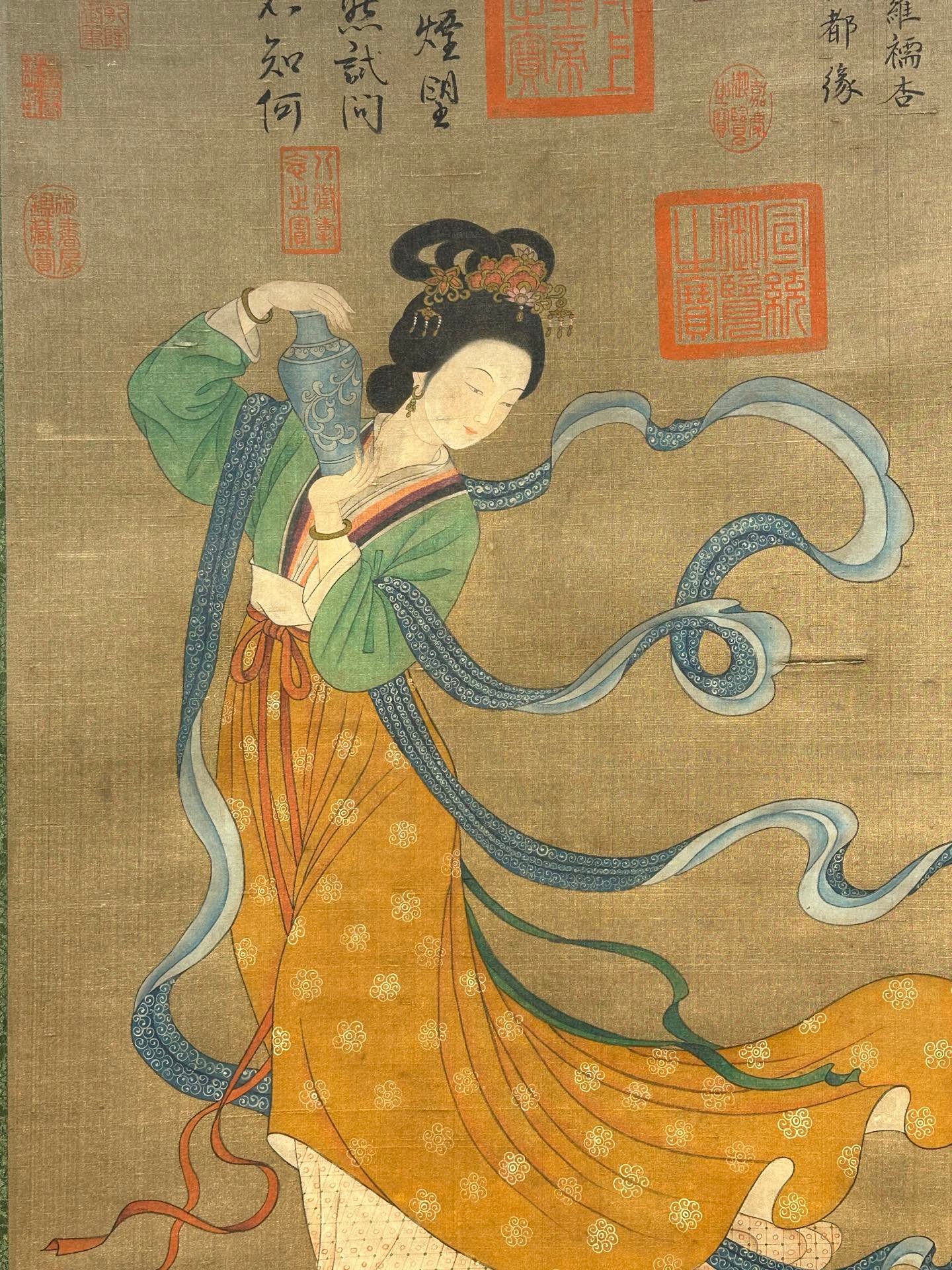 Chinese scroll painting Tang Yin