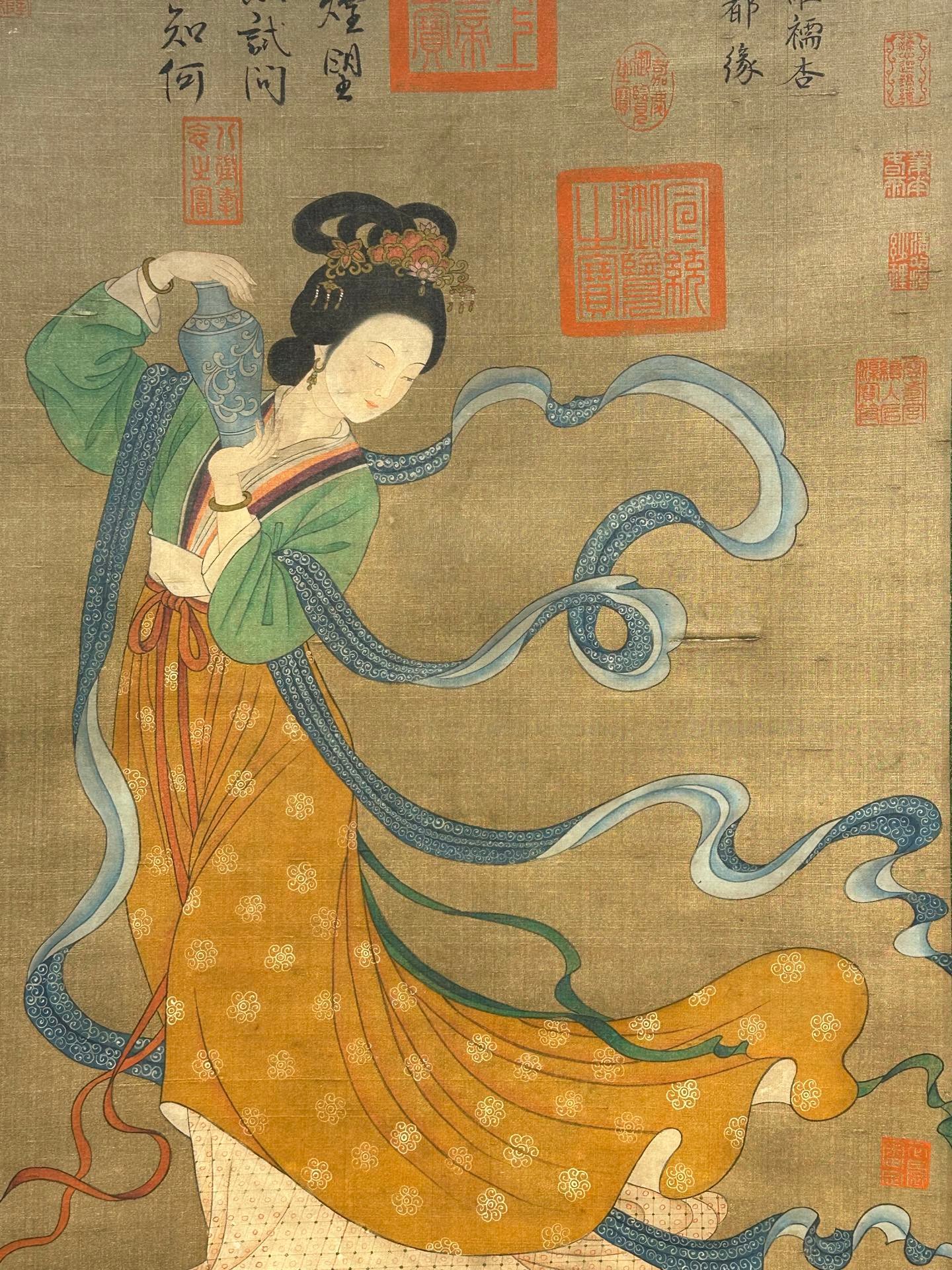 Chinese scroll painting Tang Yin
