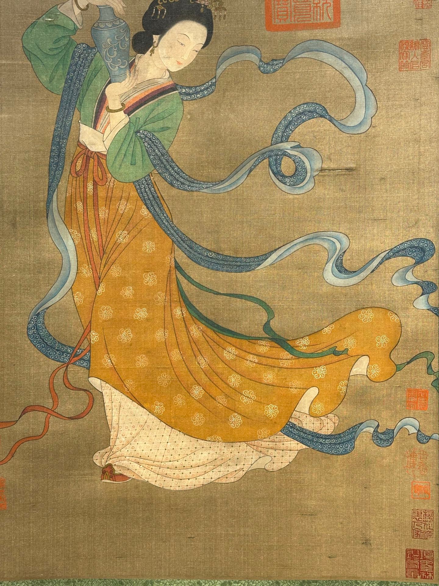 Chinese scroll painting Tang Yin