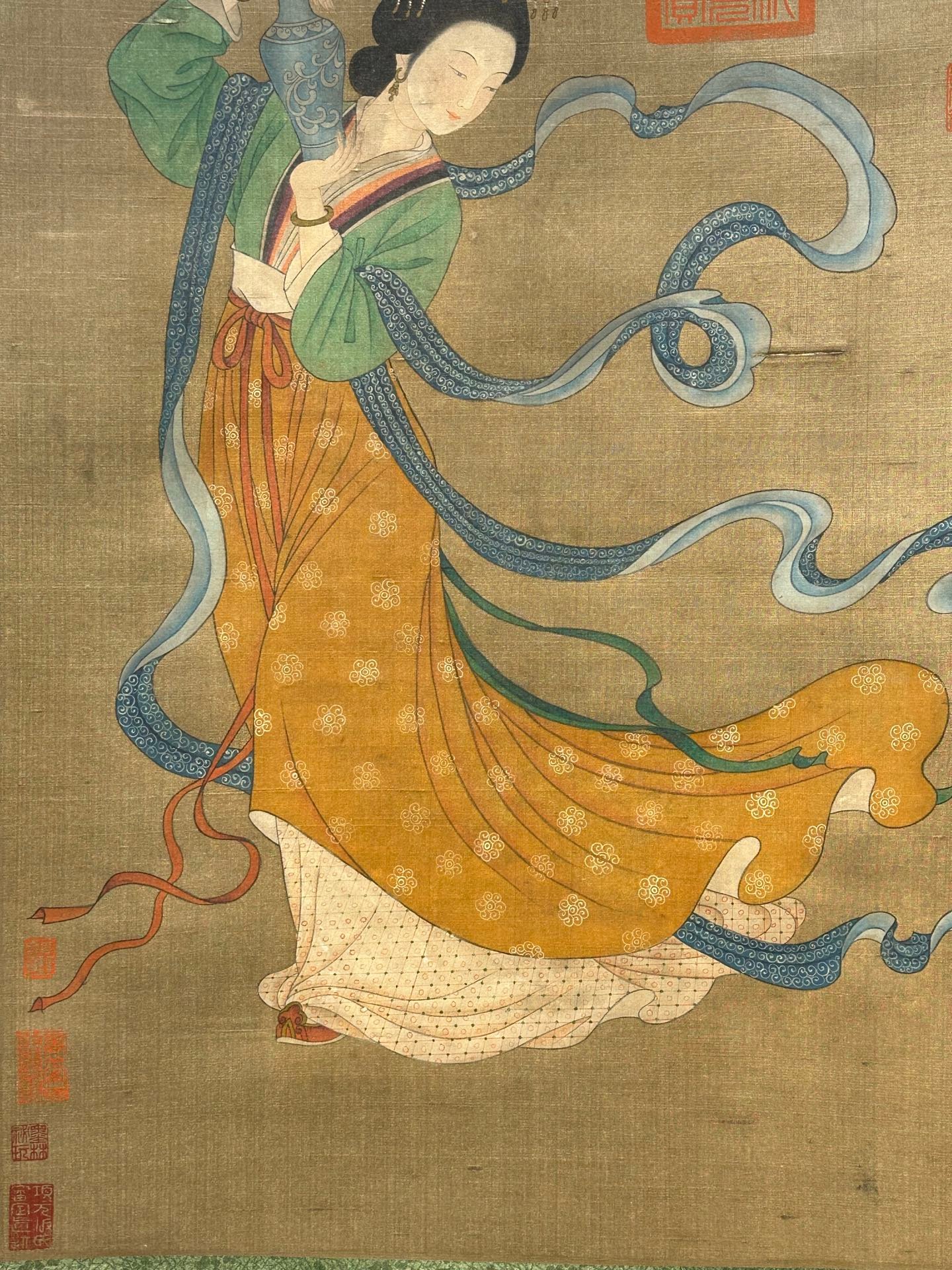 Chinese scroll painting Tang Yin