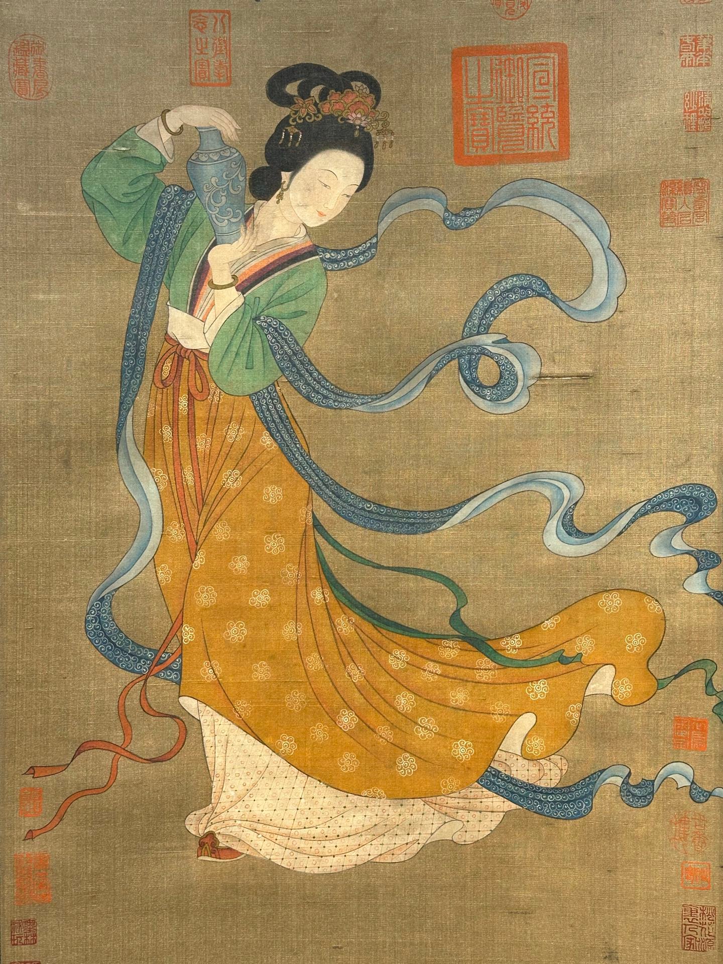 Chinese scroll painting Tang Yin