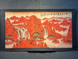 Chinese scroll painting Li Keran