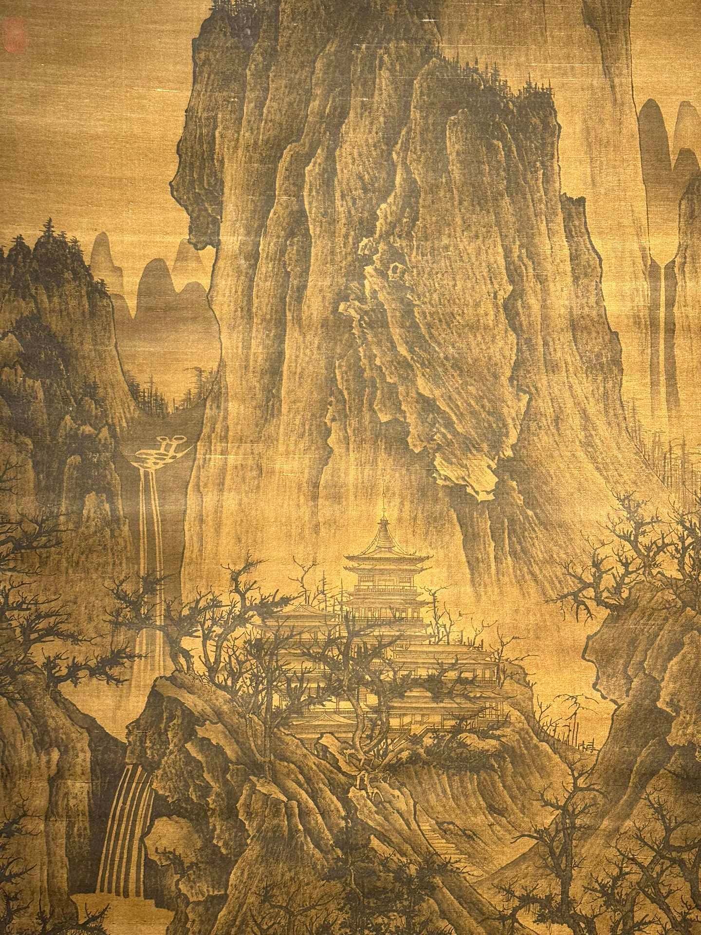 Chinese scroll painting Li Cheng