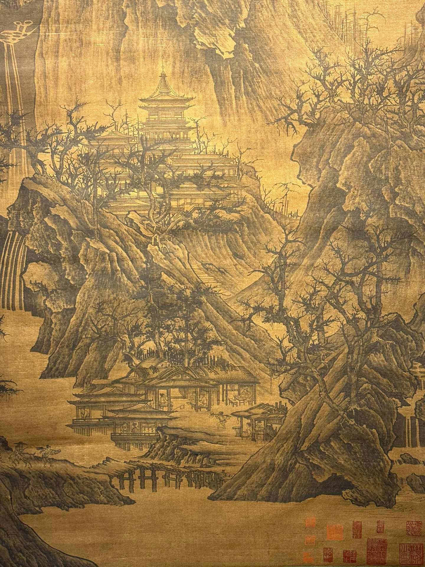 Chinese scroll painting Li Cheng