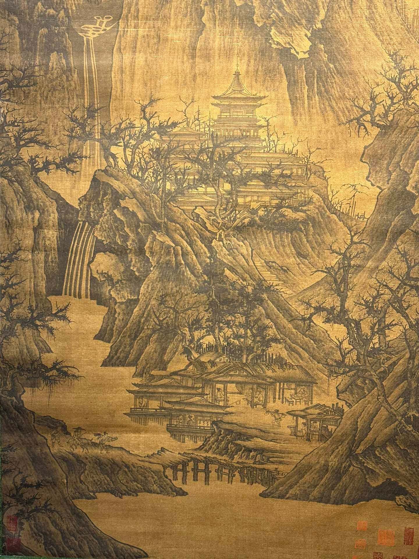 Chinese scroll painting Li Cheng
