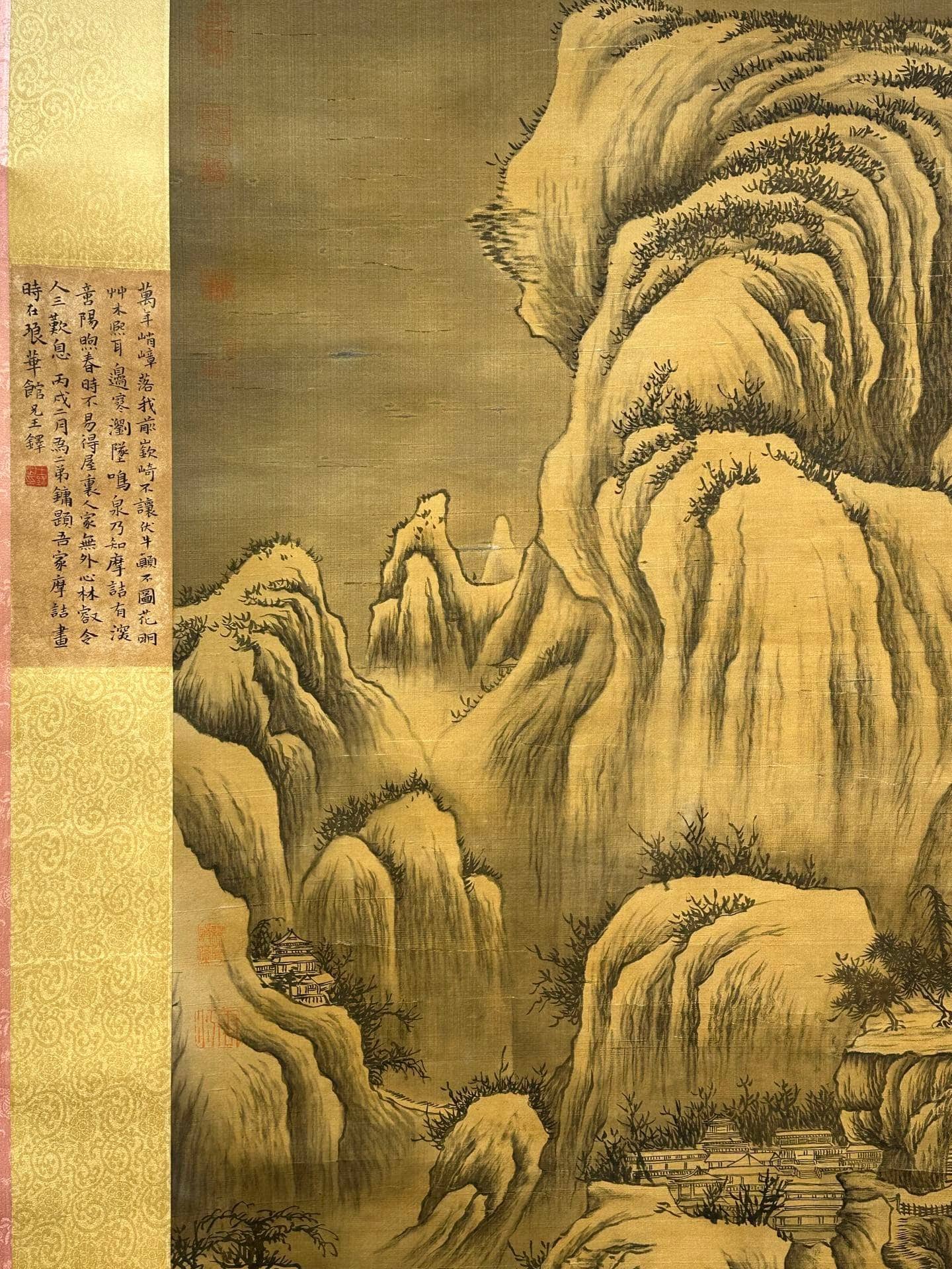 Chinese scroll painting Wang Wei