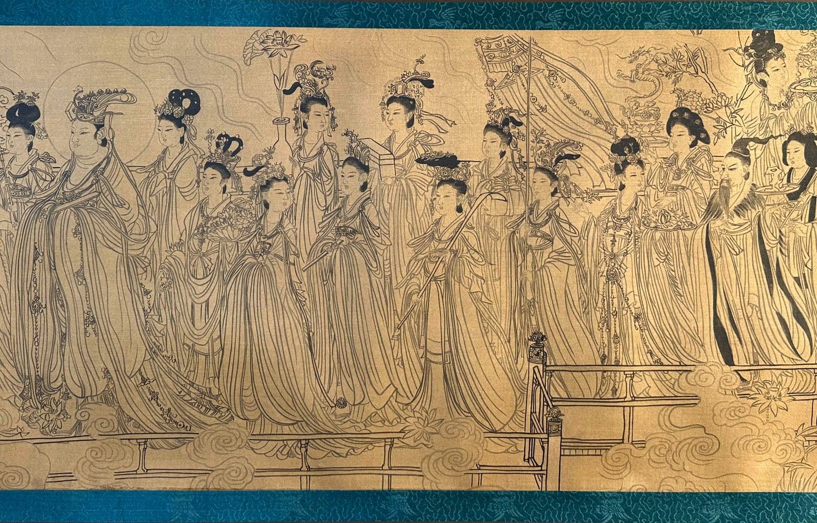 Chinese scroll painting Wu Daozi