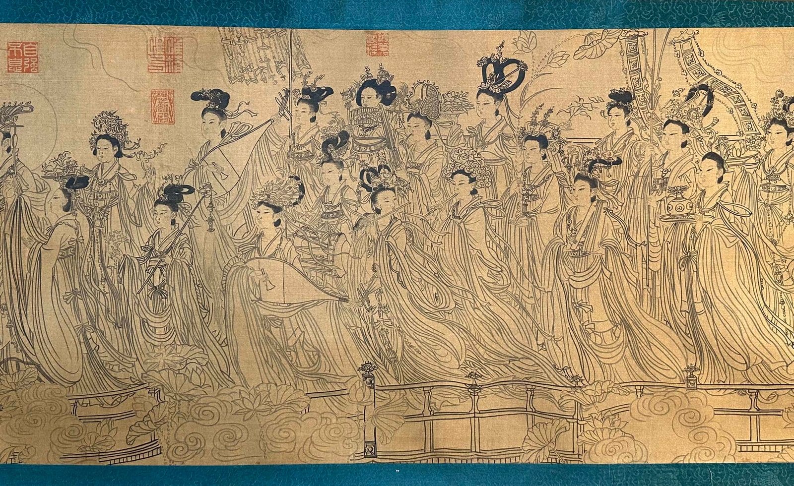 Chinese scroll painting Wu Daozi