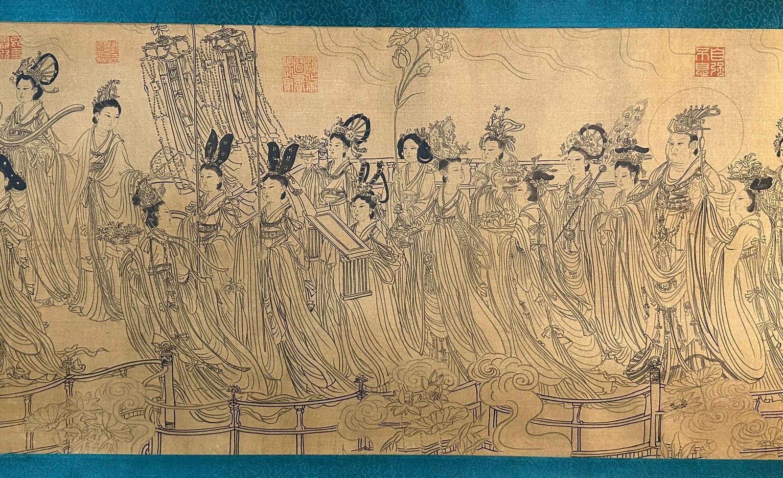 Chinese scroll painting Wu Daozi