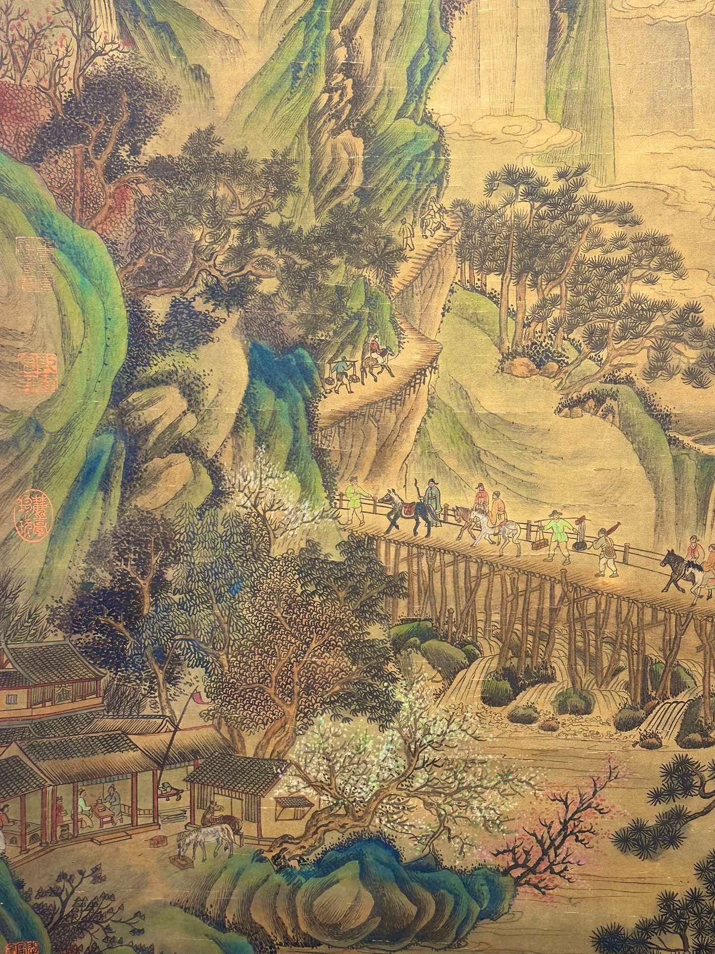 Chinese scroll painting Li Zhaodao