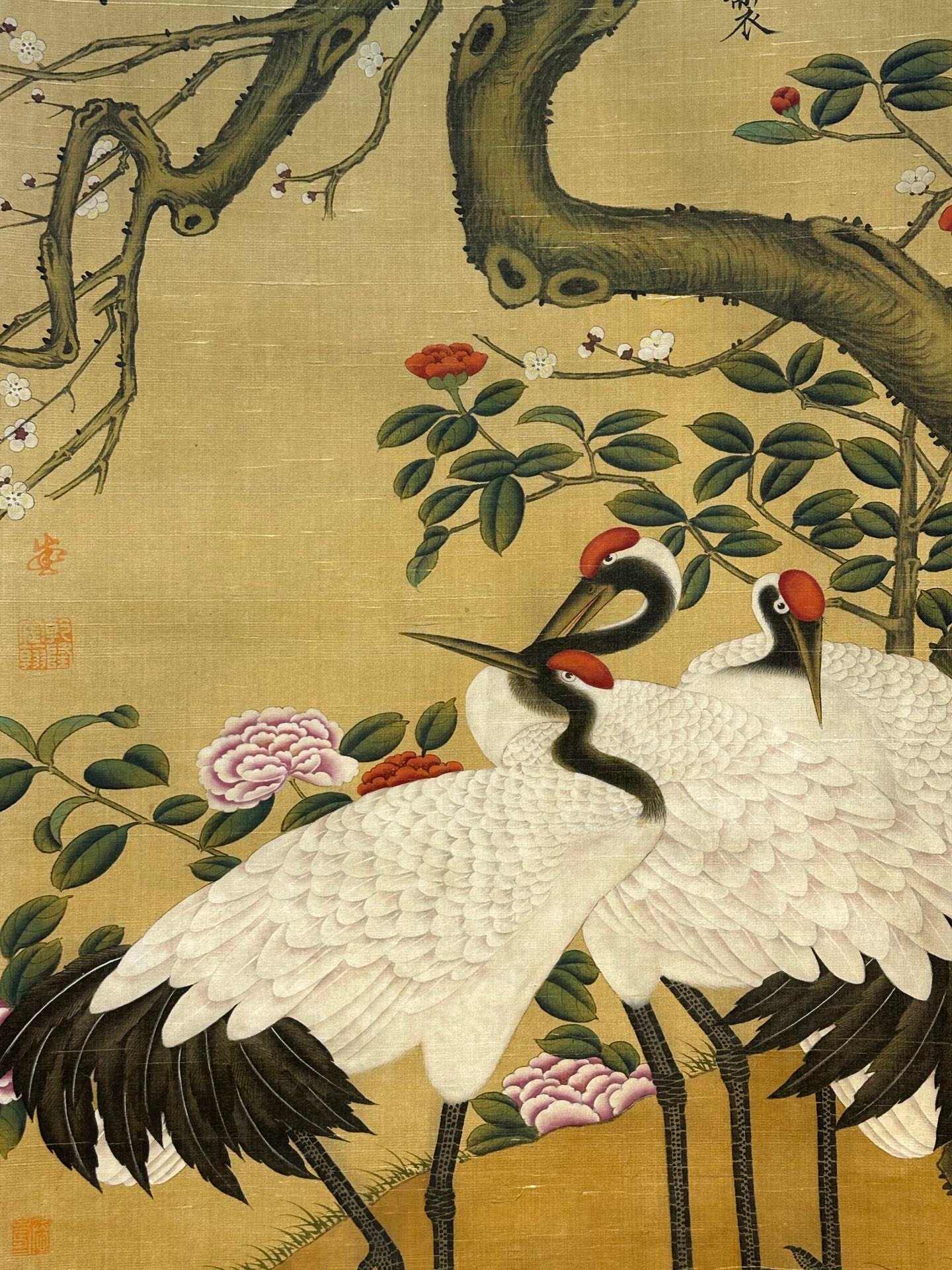 Chinese scroll painting Song Huizong