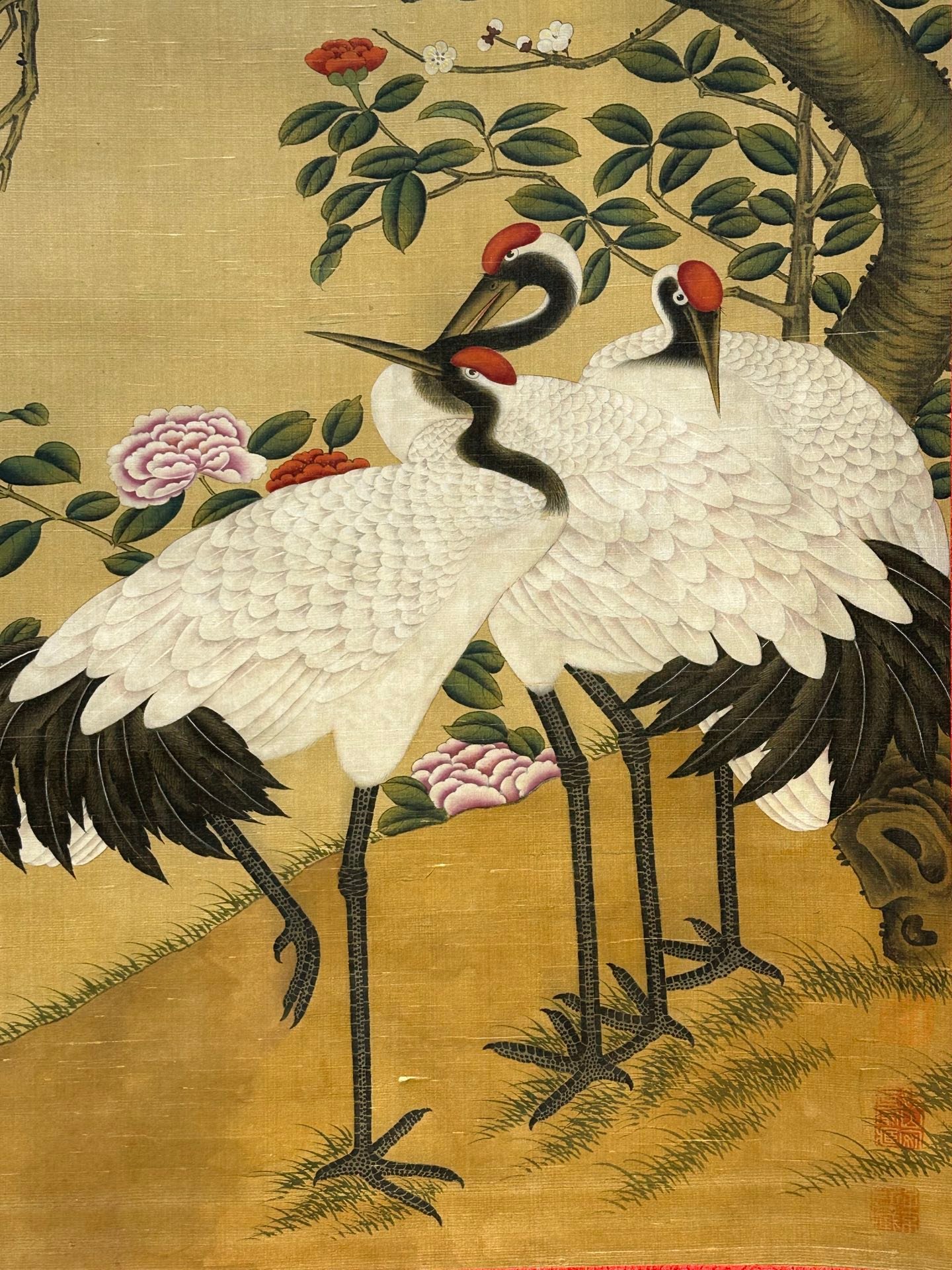 Chinese scroll painting Song Huizong