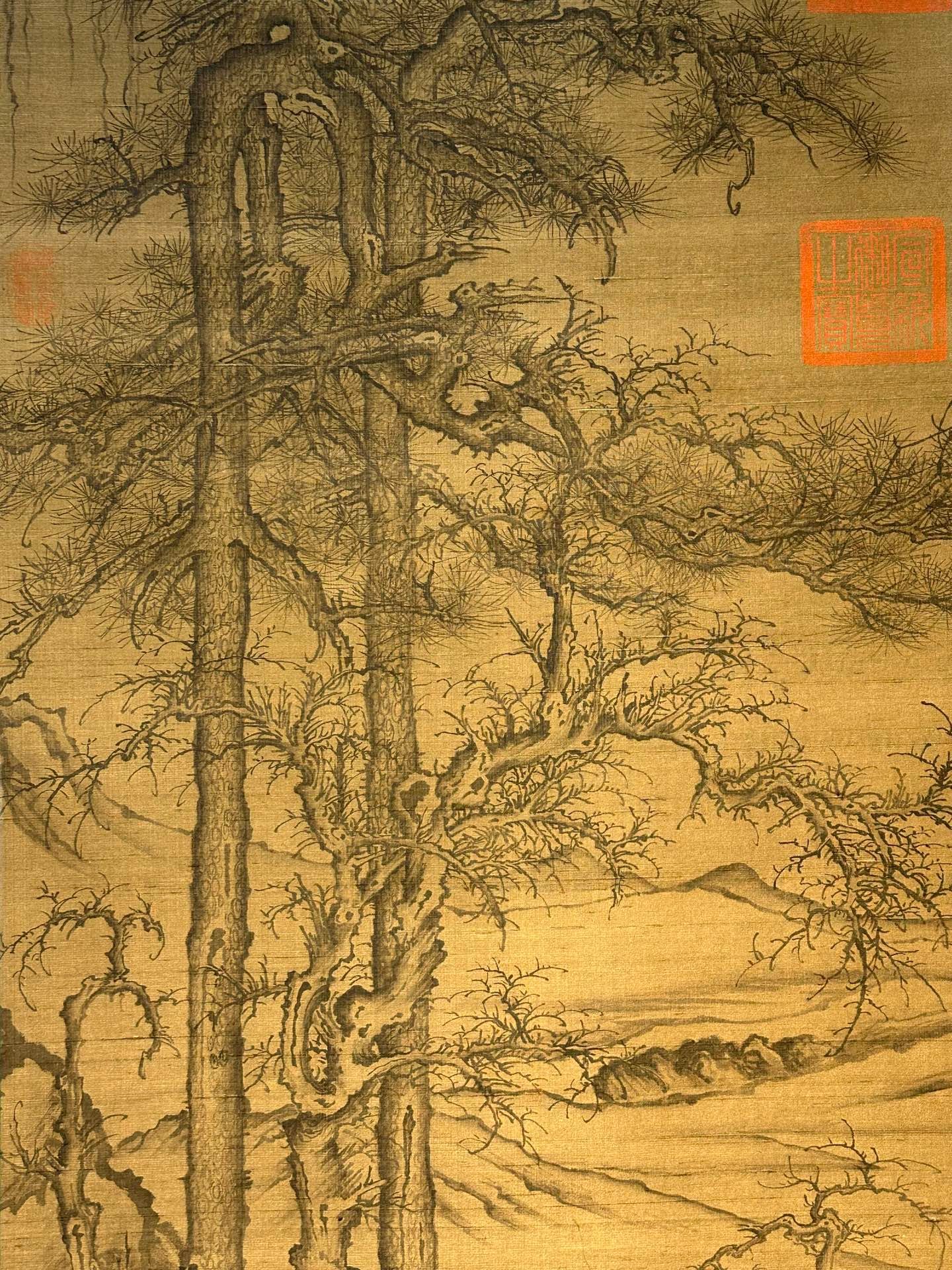 Chinese scroll painting Li Cheng