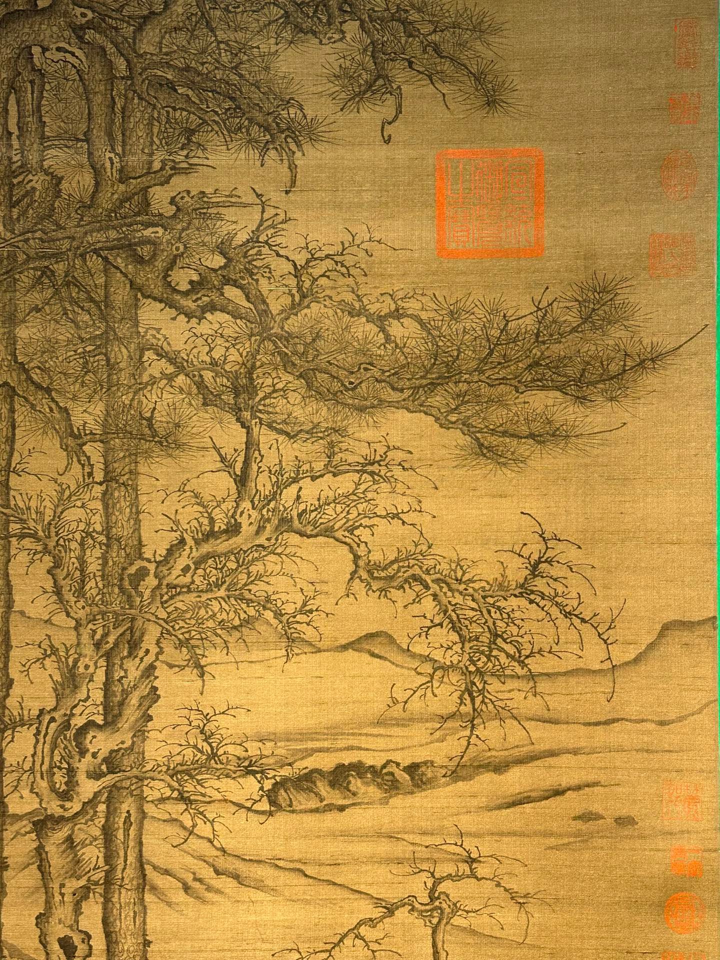 Chinese scroll painting Li Cheng