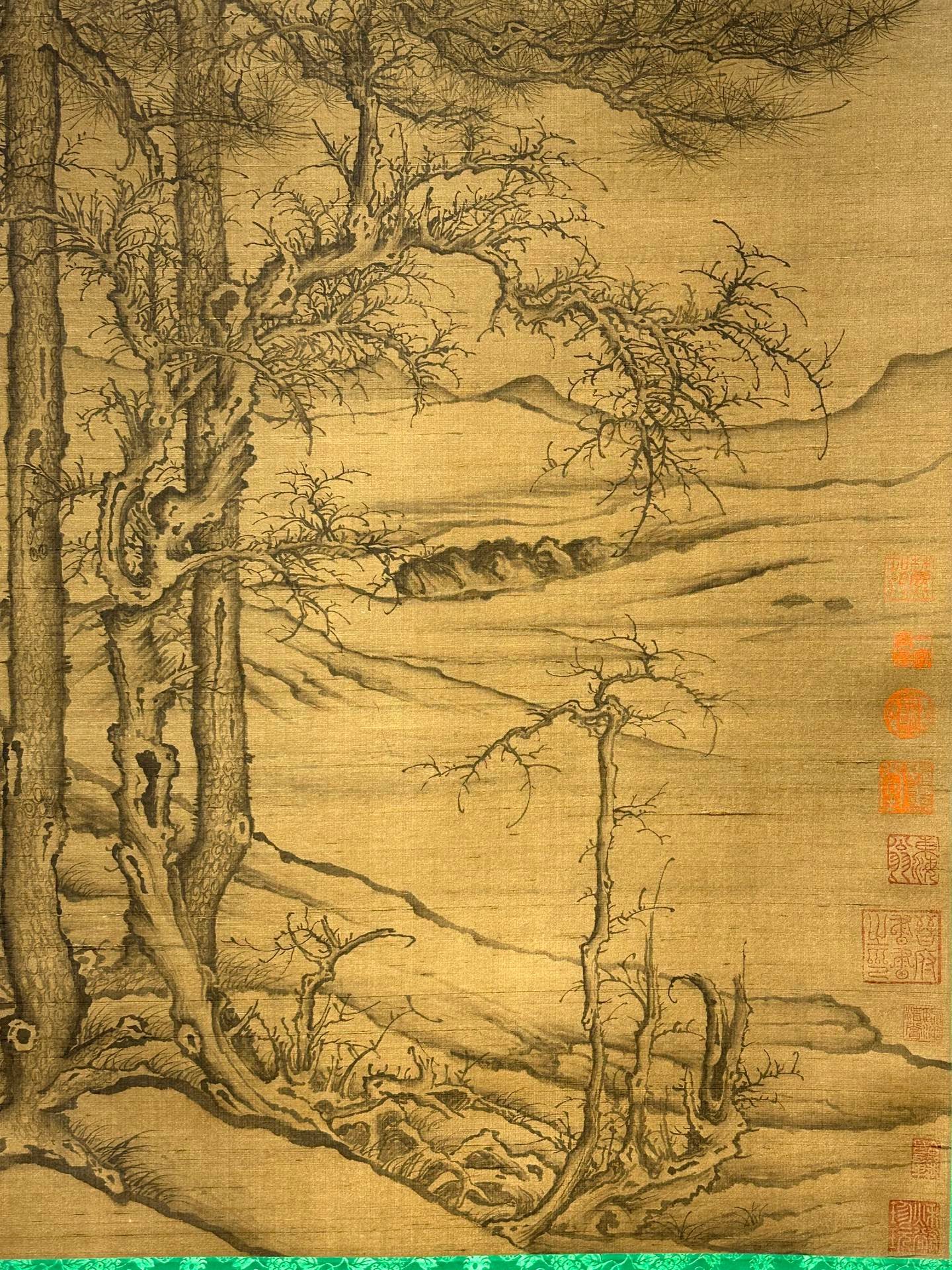 Chinese scroll painting Li Cheng