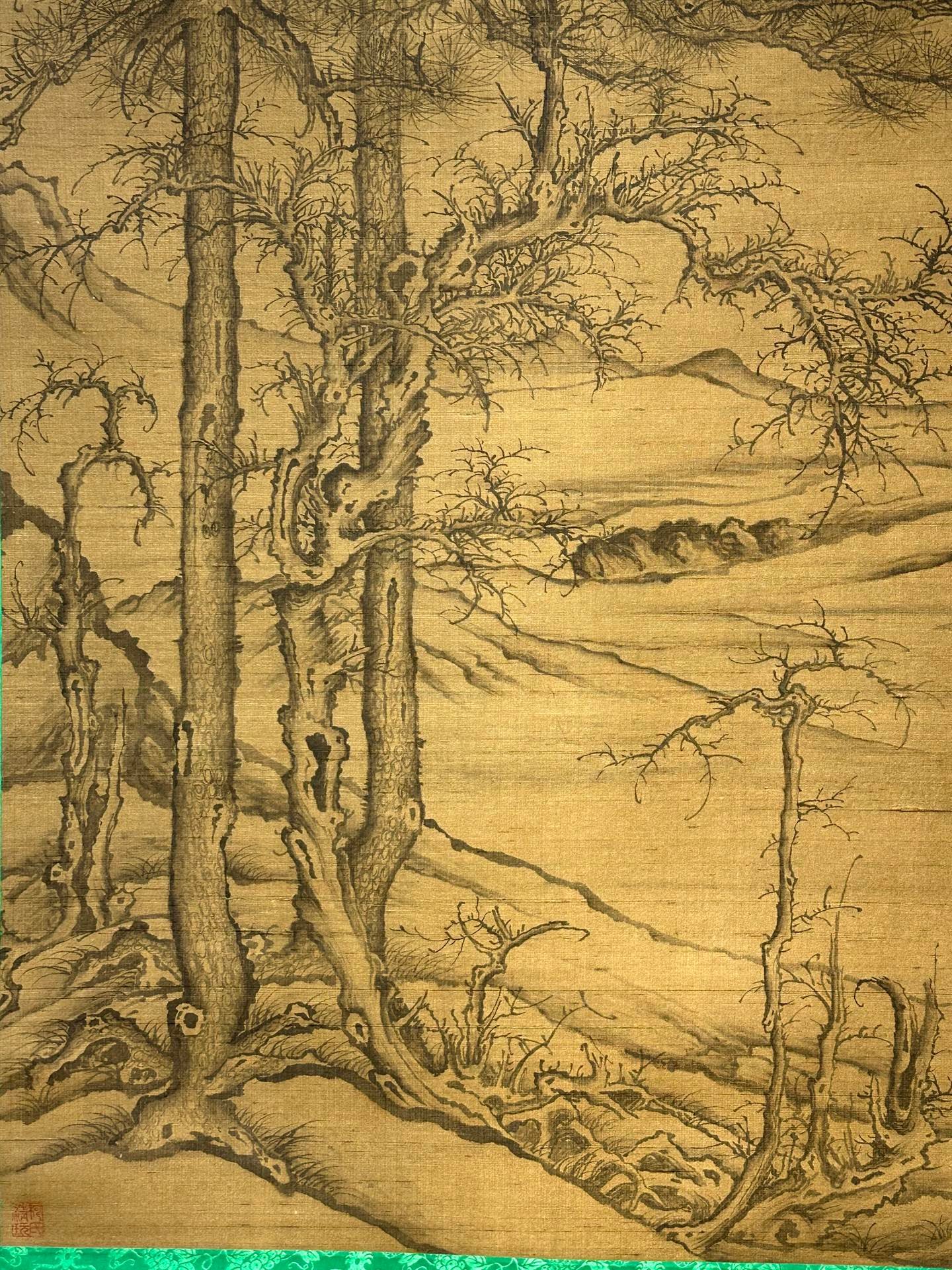 Chinese scroll painting Li Cheng