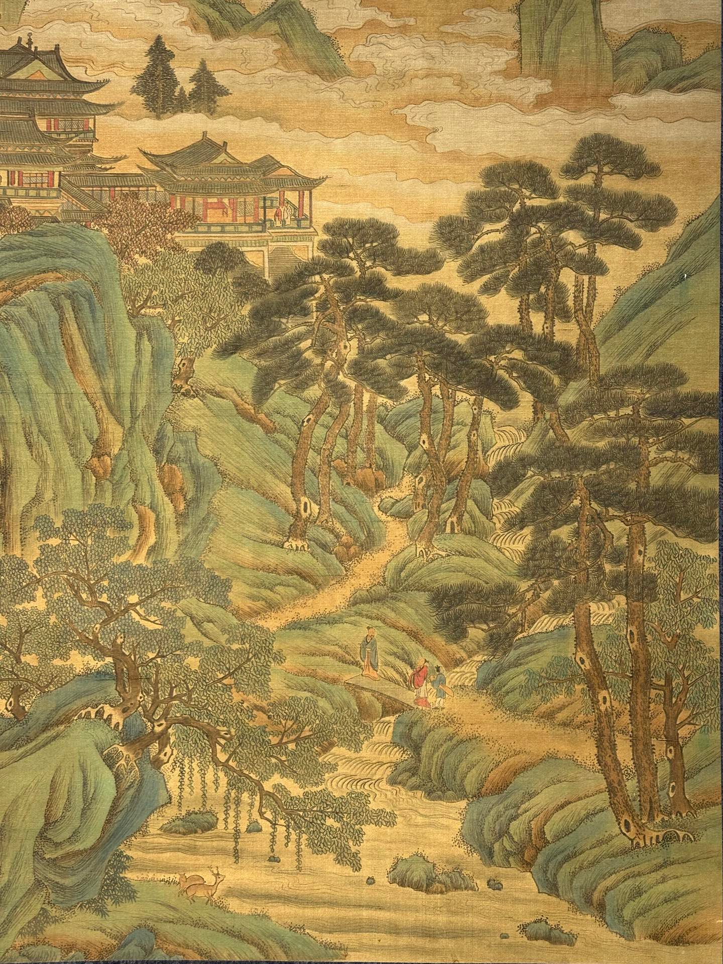 Chinese scroll painting Wu Zetian
