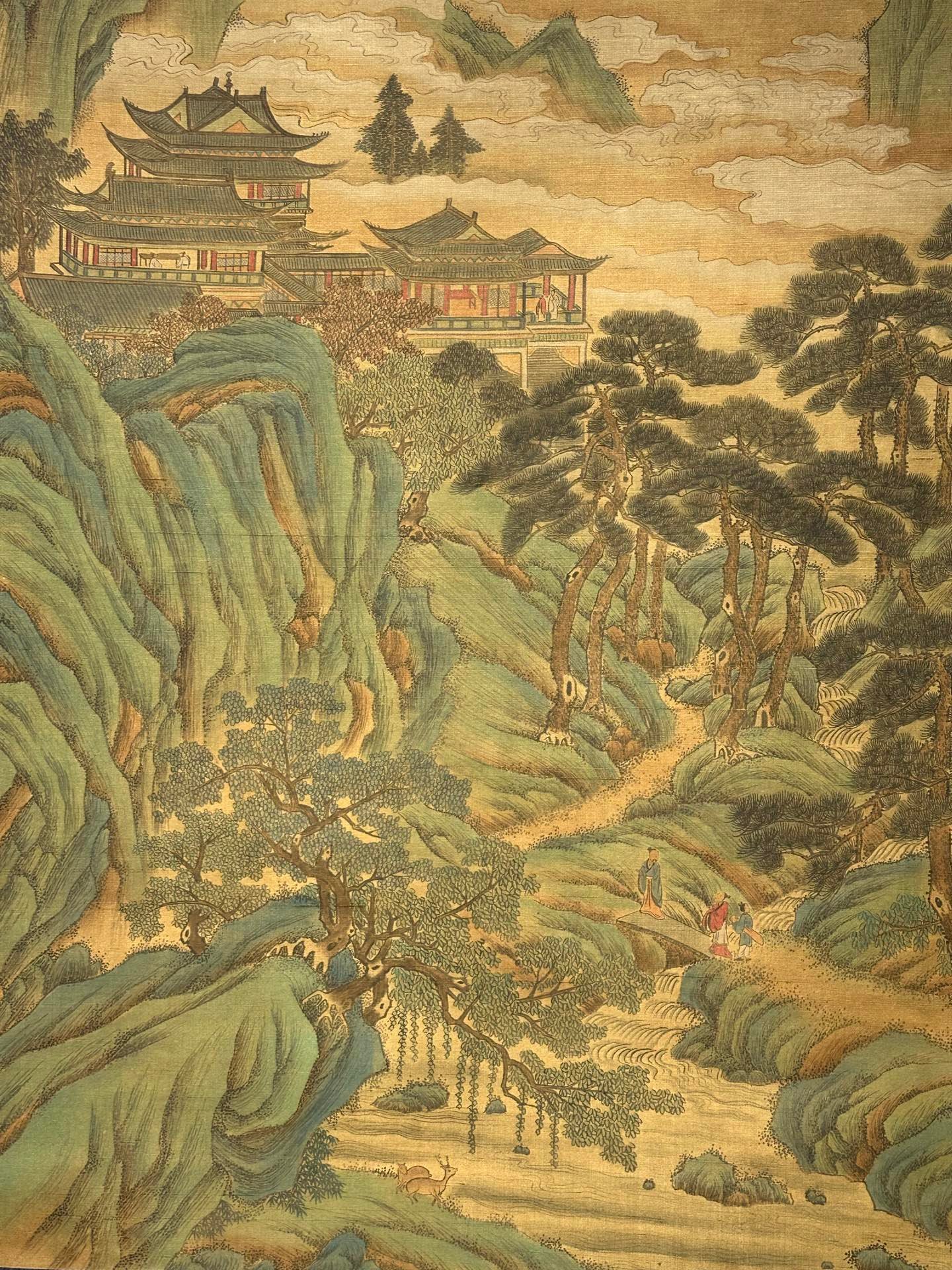 Chinese scroll painting Wu Zetian