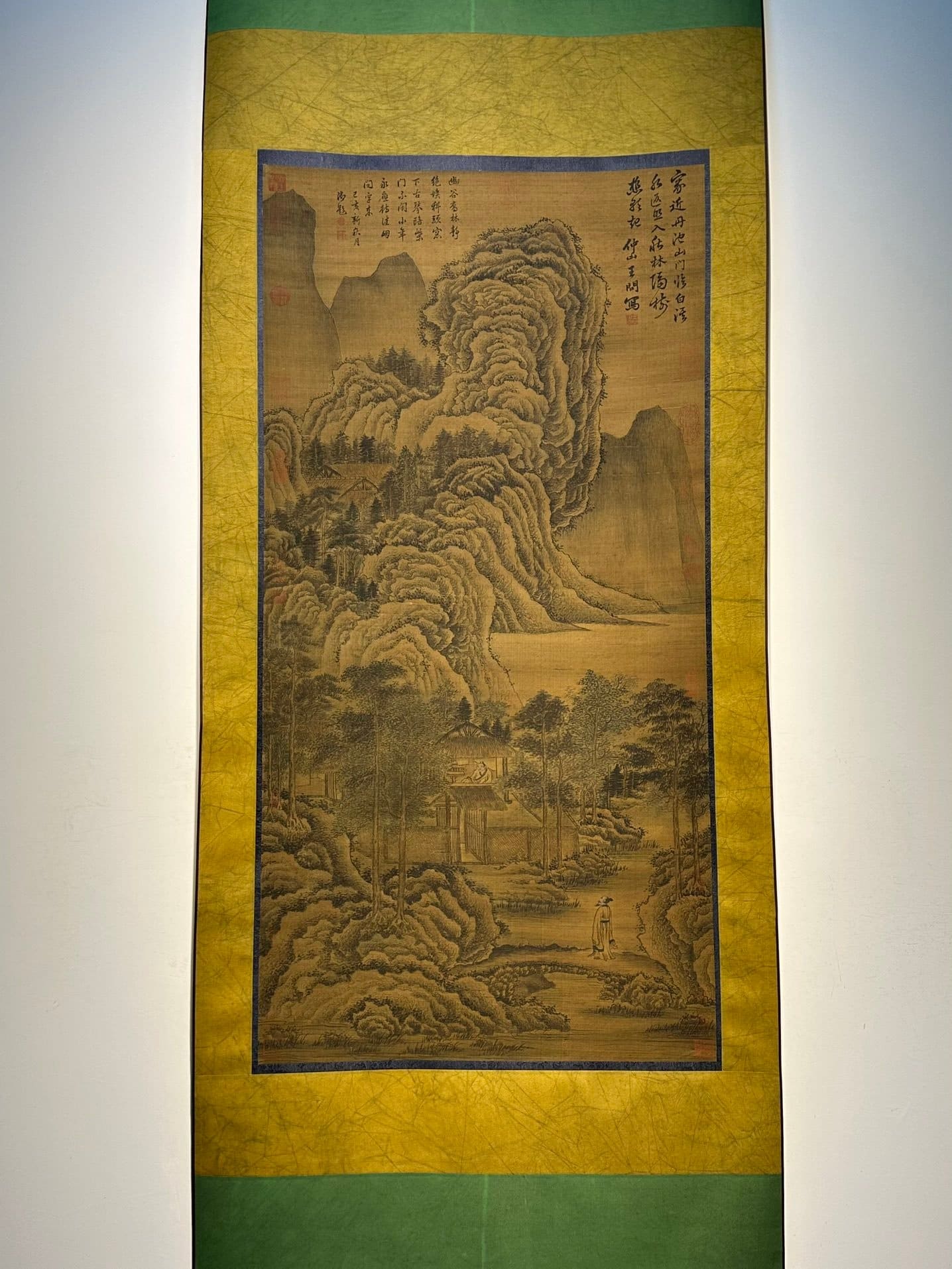 Chinese scroll painting Wang Wen