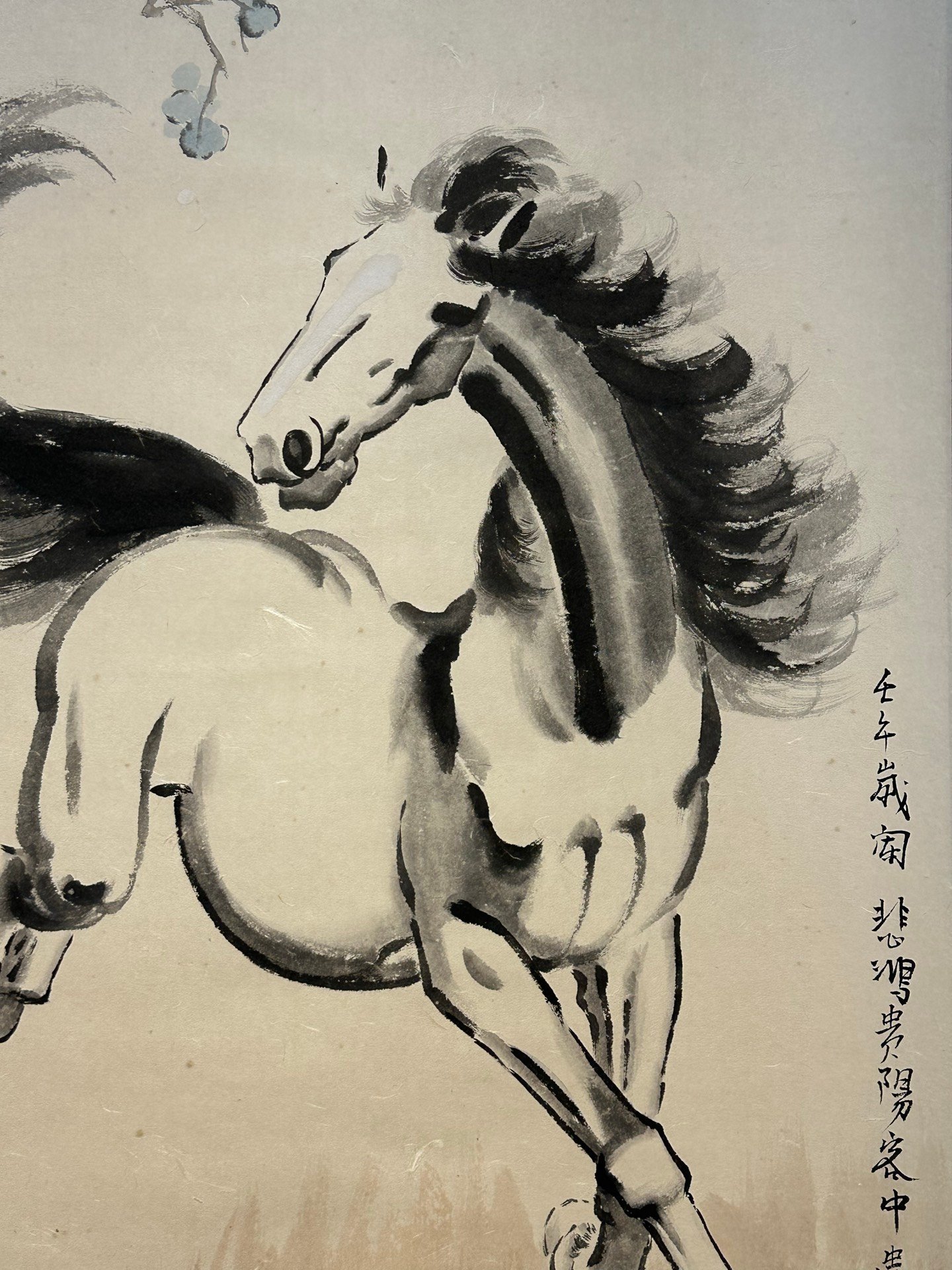 Chinese scroll painting Xu Beihong