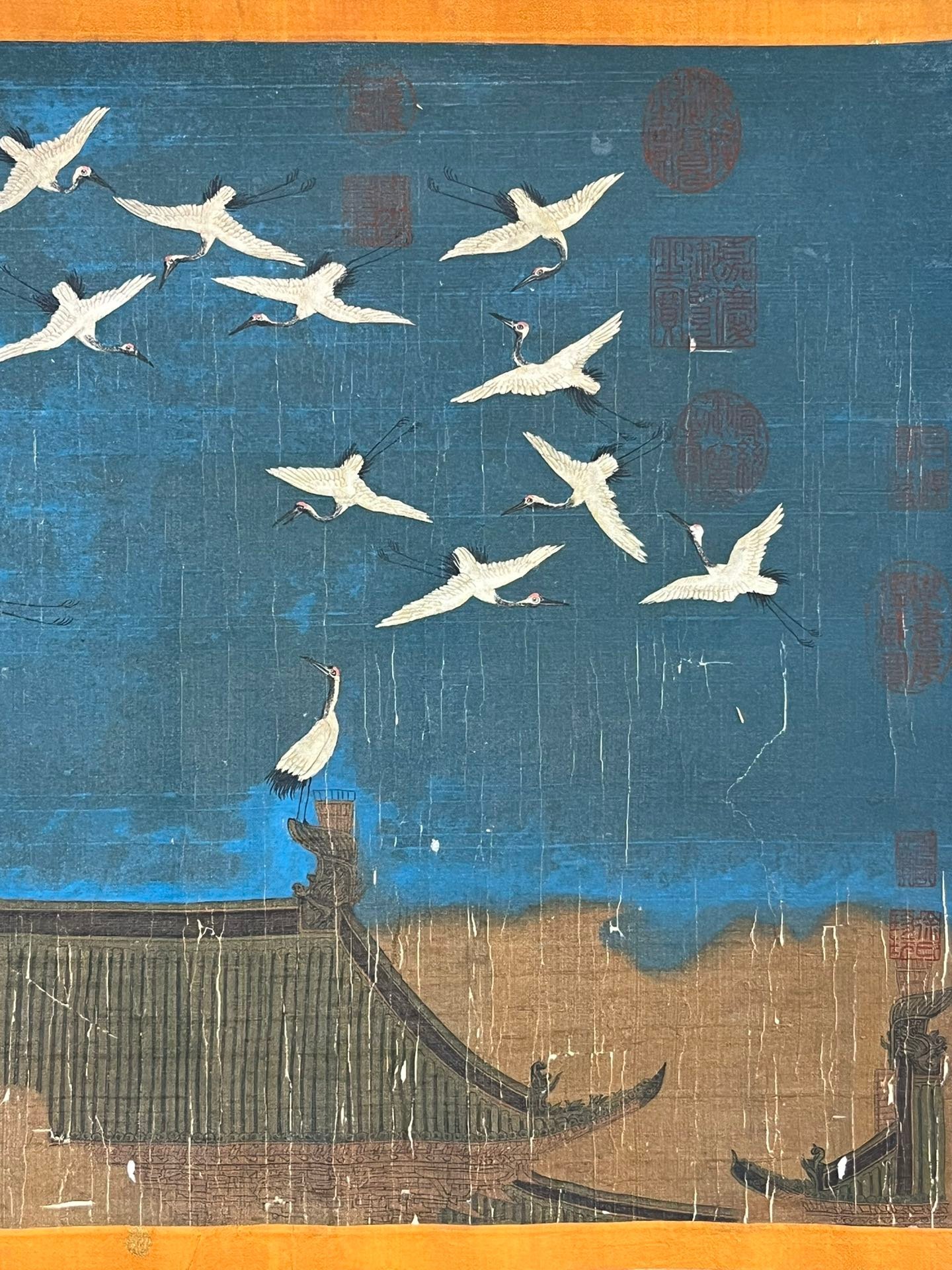 Chinese scroll painting Song Huizong