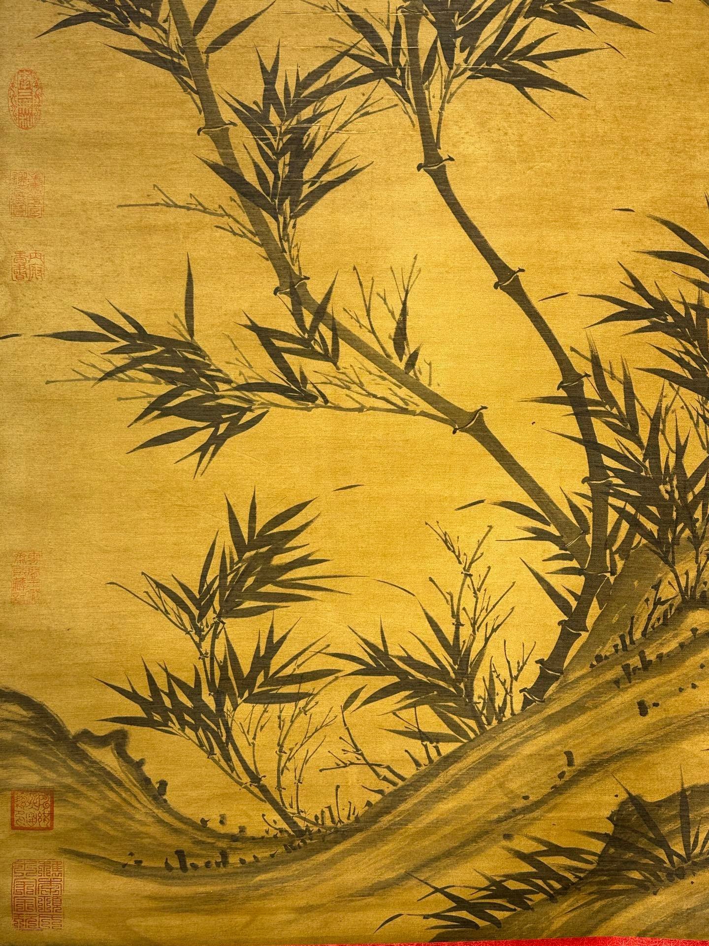 Chinese scroll painting Su Shi