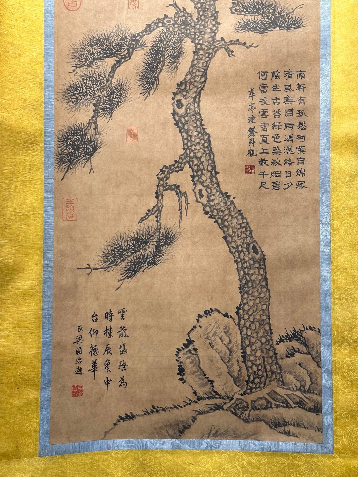 Chinese scroll painting Jing Song Tu