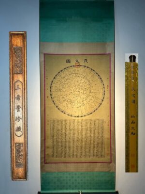 Chinese scroll painting Zhang Heng