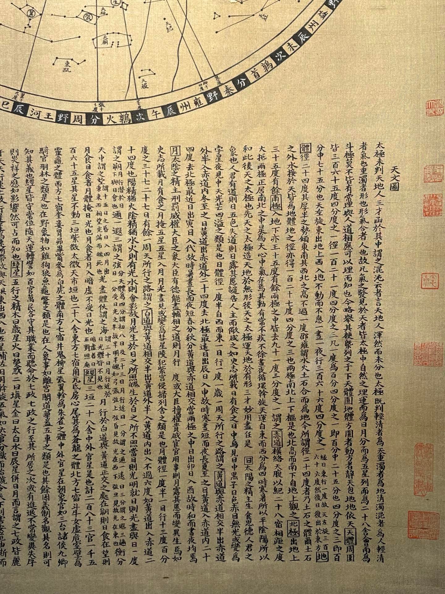 Chinese scroll painting Zhang Heng