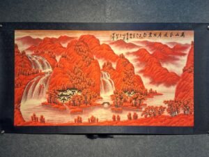 Chinese scroll painting Li Keran