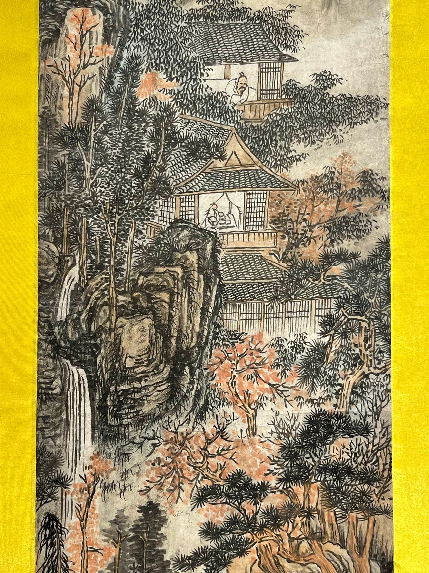 Chinese scroll painting Shi Tao