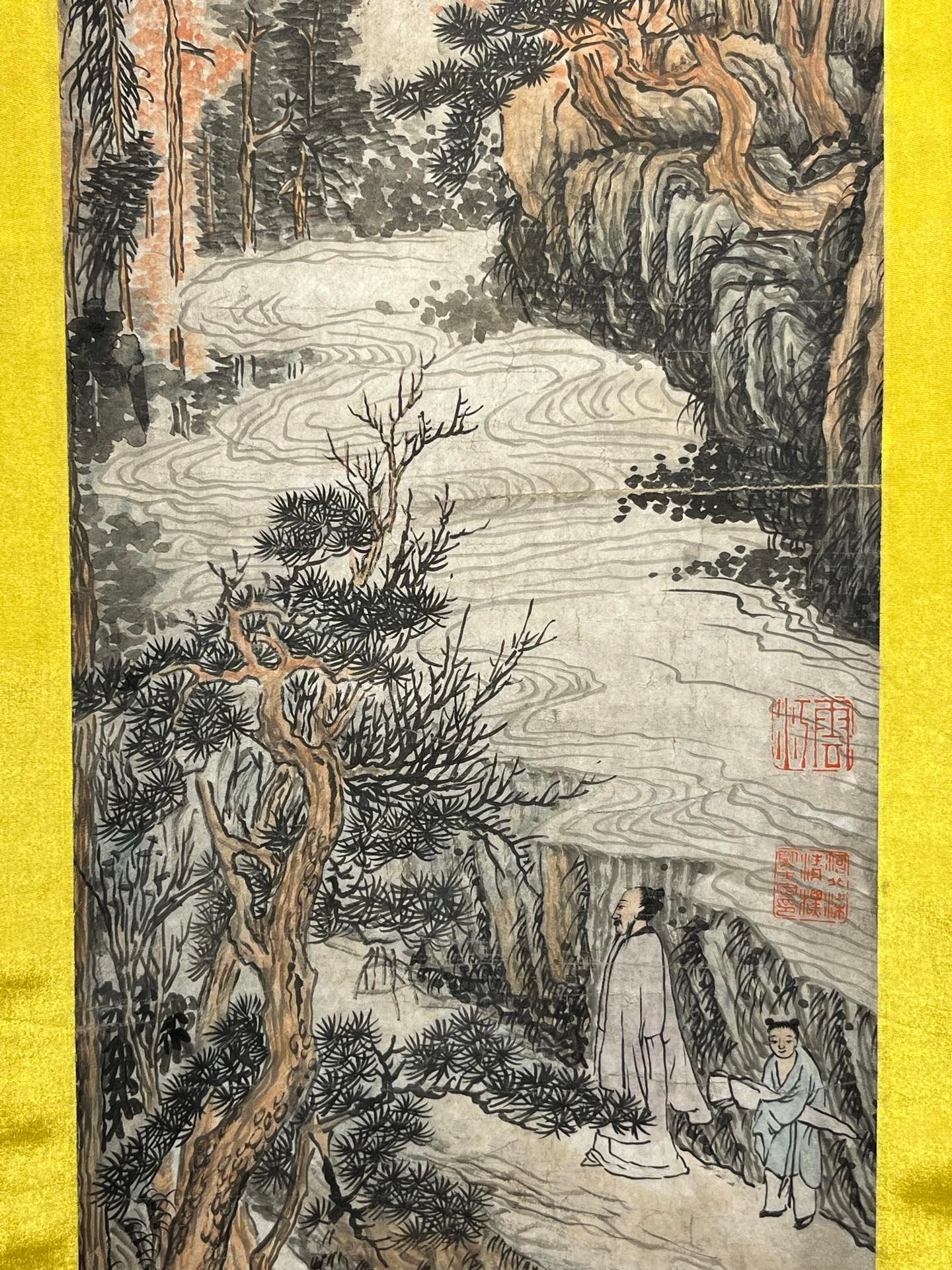 Chinese scroll painting Shi Tao