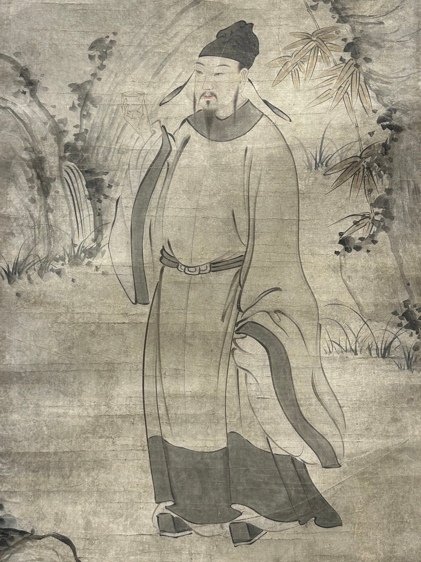 Chinese scroll painting Wang Su