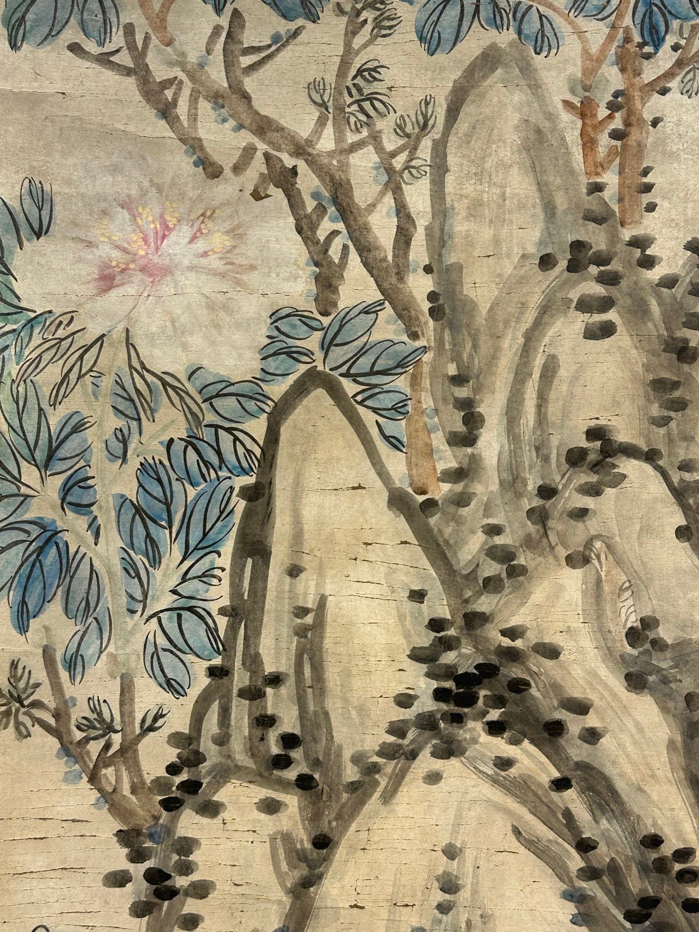 Chinese scroll painting Pu Hua