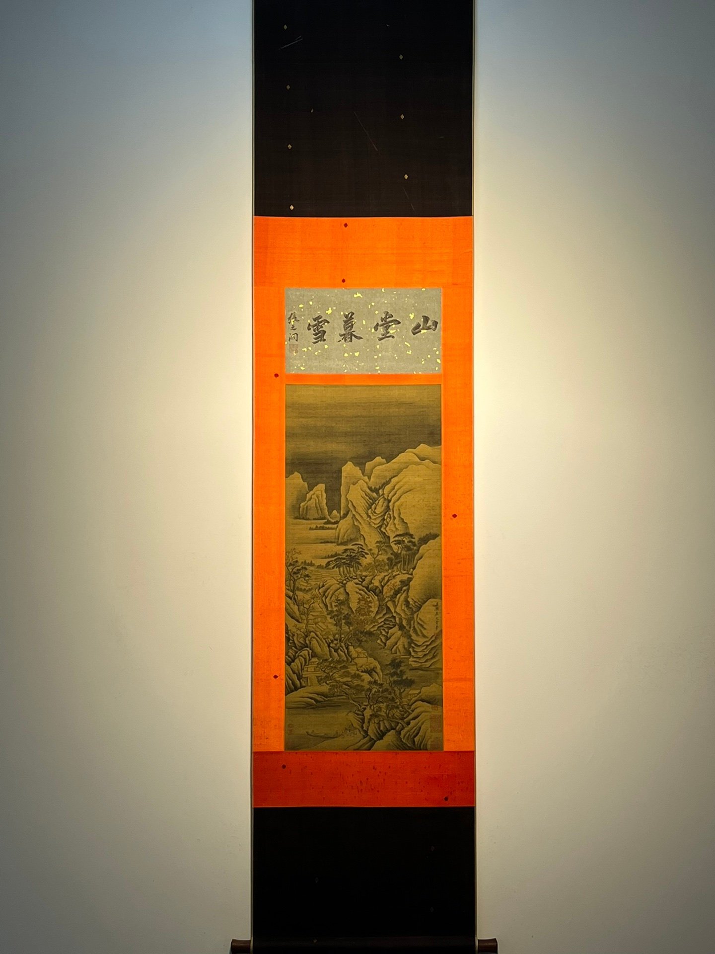 Chinese scroll painting Yan Wengui